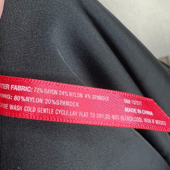 Ruby ribbon size small black and gray shaping dress - Picture 10 of 11